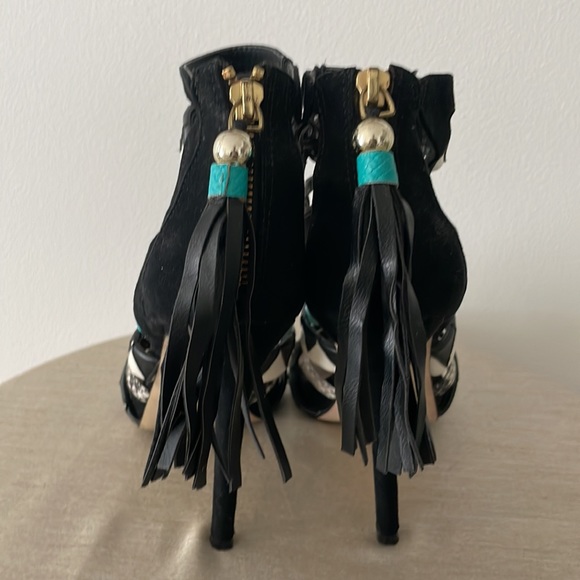 Miss KG by Kurt Geiger multi tassel heels - Picture 2 of 6